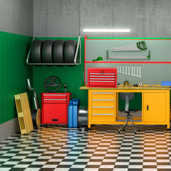 Rolling Cabinet Storage Chest Box Garage Toolbox