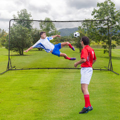 12 x 6 Feet Soccer Rebounder Net with All Weather Net