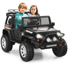 12V Kids Remote Control Electric Ride On Truck Car with Lights and Music