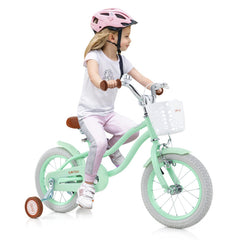 14/16/18 Inch Kids Bike with Adjustable Seat and Bell for Kids 3-8 Years Olds