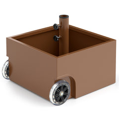 150 Pounds Patio Umbrella Base Stand Wheels Planter Outdoor