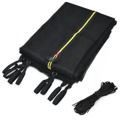 15/16 Feet Trampoline Replacement Safety Net with Adjustable Straps