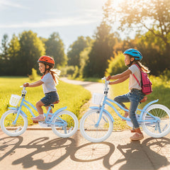 12/14/16/18 Inch Kids Bike with Adjustable Handlebar and Seat for 3-8 Year Old