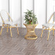18 Pieces 12 x 12 Inch Interlocking Deck Tiles for 1.7? Total Splicing Area