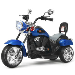 6V Powered Toddler 3-Wheel Motorbike Ride On Toy with Horn and Headlight