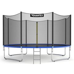 12/14 Feet Trampoline Bounce Jump Combo with Spring Pad