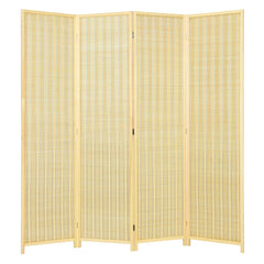 6 ft 4 Panel Portable Folding Room Divider Screen