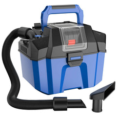 18V Wet Dry Vacuum 2.7 Gal 4 Peak HP Cordless Shop Vac 2.0 AH Battery