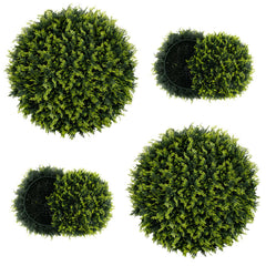 2 Pieces 18/22 Inches Indoor Outdoor Faux Decorative Balls