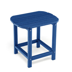 2-Pieces18 Inches Adirondack Outdoor Side Table for Patio and Garden