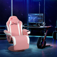 Ergonomic High Back Massage Gaming Chair Gaming Recliner with Pillow