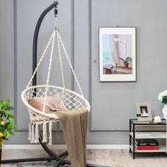 Cushioned Hammock Swing Chair with Hanging Kit