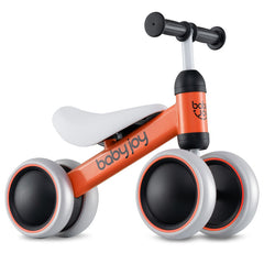 Baby Balance Bike for 2 Years Old Boys Girls No Pedal 4 Wheels