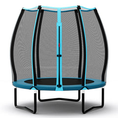 55 Inch Trampoline for Kids Toddler Mini Trampoline with Safety Enclosure Net