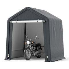 6 x 6.5/8 x 6.5 Feet Portable Motorcycle Outdoor Storage Shelter