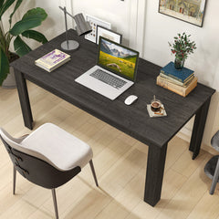 63 Inch Rectangular Modern Dining Kitchen Table