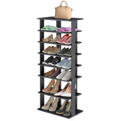 7 Tiers Patented Vertical Shoe Rack for Front Door