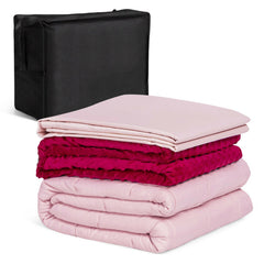 3 Pieces 7lbs 41 x 60 Inch Heavy Weighted Blanket