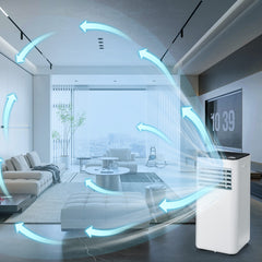 8000 BTU(Ashrae) Portable Air Conditioner with Fan