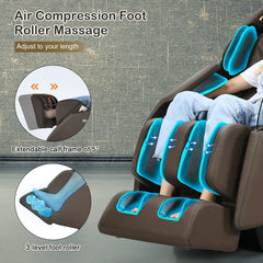 Soothe 10-Full Body Zero Gravity Massage Chair with SL Track Heat