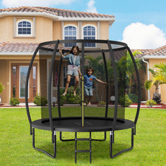 8 Feet ASTM Approved Recreational Trampoline with Ladder