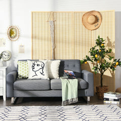 6 ft 4 Panel Portable Folding Room Divider Screen