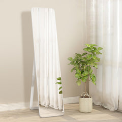 63 x 14.5 Inch Full Length Frameless Wall Mountable Floor Mirror