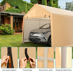 9 x 17 Feet Heavy Duty Carport Canopy