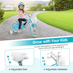 14/16/18/20 Inch Kids Bike with Dual Brakes and Adjustable Seat