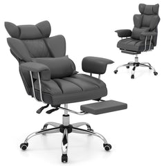PU Leather Home Office Chair 400 lbs High Back Executive Chair