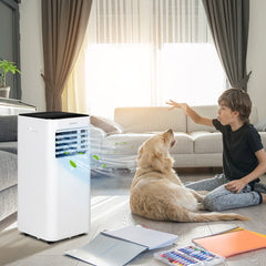 8000 BTU(Ashrae) Portable Air Conditioner with Remote Control