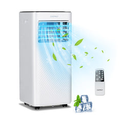 8000 BTU(Ashrae) Portable Air Conditioner with Remote Control
