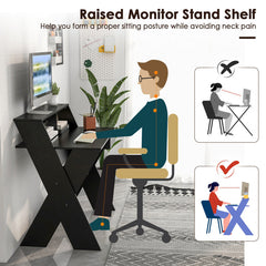 Small Computer Desk with Storage Drawer