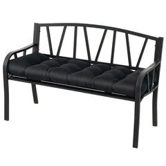 Indoor Outdoor Tufted Bench Cushion with Soft PP Cotton
