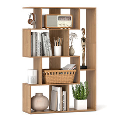 47 Inch 6-Cube Open-back Geometric Bookshelf for Bedroom Living Room