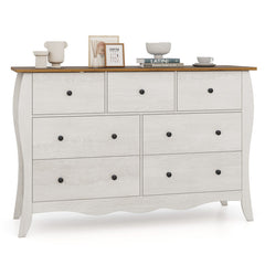 Closet Storage Organizer with 7 Folding Fabric Drawers