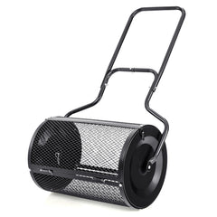 24-Inch Peat Moss Spreader with Upgrade Side Latches and U-shape Handle