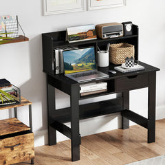 Computer Desk with Power Outlets USB Ports and Type-C