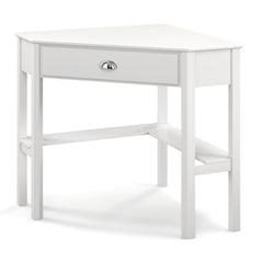 Corner Wooden Piece Laptop Computer Desk
