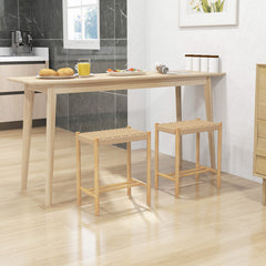 18 Inch Dining Stool Set of 2