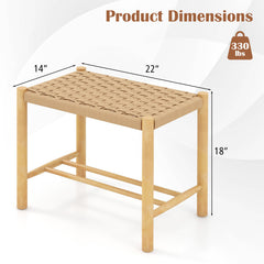 18 Inch Dining Stool Set of 2