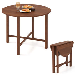 Dual Drop Leaf Dining Table for Small Spaces