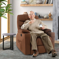 Electric Power Lift Recliner Chair with Adjustable Backrest and Footrest