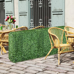 Faux Greenery Room Divider Decorative Privacy Screen Fence Hedge Wall