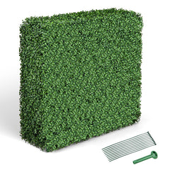 Faux Greenery Room Divider Decorative Privacy Screen Fence Hedge Wall