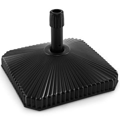 Fillable Umbrella Base with Shell Texture and 3 Coupler Sizes
