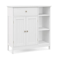 Freestanding Kitchen Cupboard Storage Organizer with Large Drawer