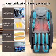 Full Body Massage Chair with Airbags and Heater