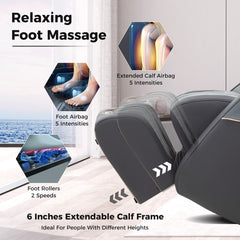 Full Body Massage Chair with Airbags and Heater