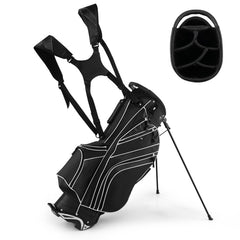 Golf Stand Bag Lightweight and Portable Golf Cart Bag with Shoulder Strap